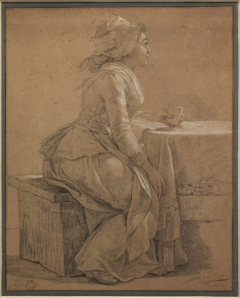 Ritratto di Mademoiselle Marie Gabrielle Capet, la pittrice - - Musee Carnavalet, Paris